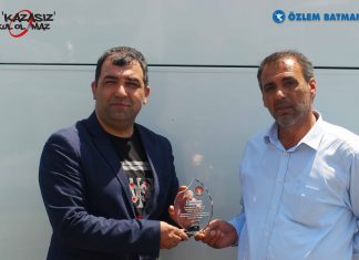 Kazasız Kul Olmaz’dan Özlem Batman’a anlamlı ödül