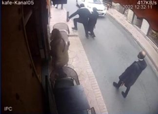 Oyuncu Ayten Soykök, aracıyla yayaların arasına daldı